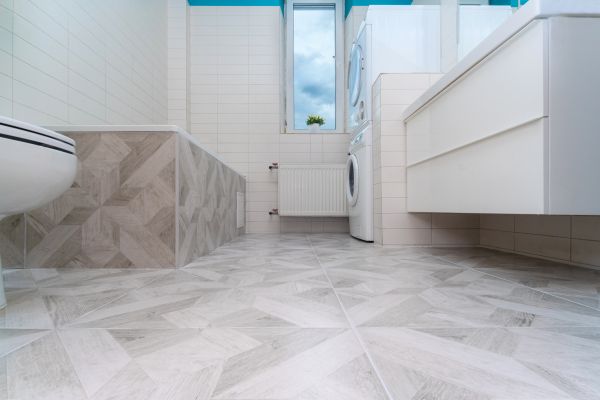 Bathroom Floor Remodeling in Asheville