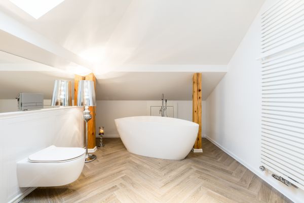 Attic Bathroom Renovation in Asheville