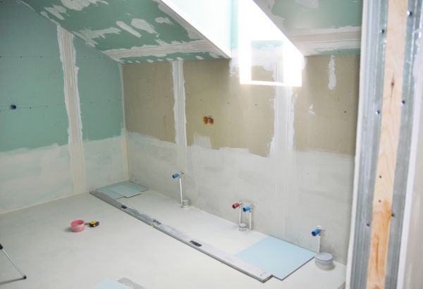 Attic Bathroom Remodeling in Asheville